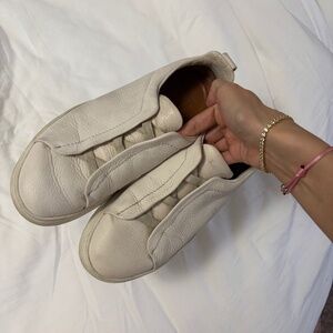 Zegna triple stitch sneakers